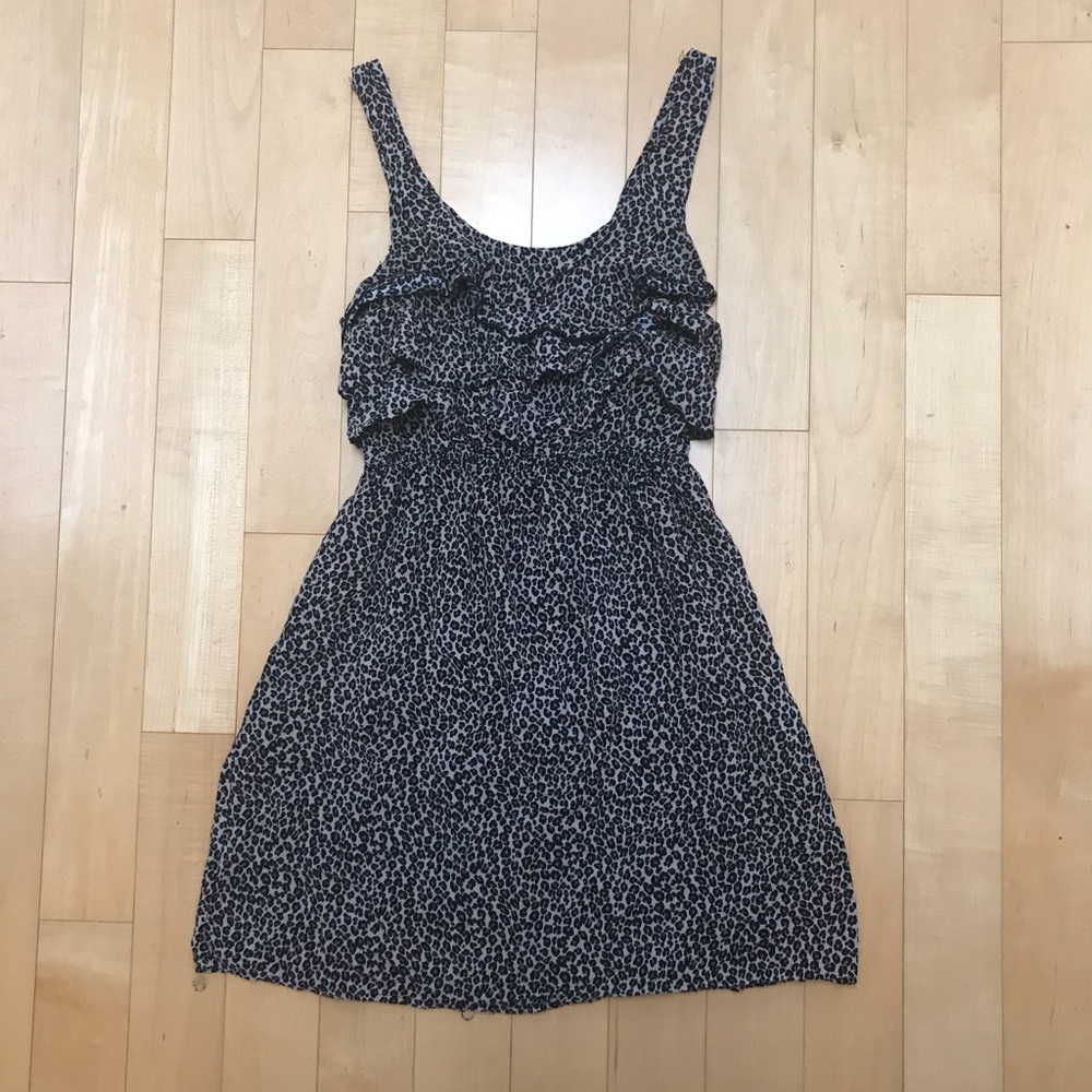 Cheetah print dress